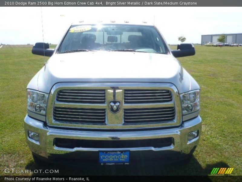 Bright Silver Metallic / Dark Slate/Medium Graystone 2010 Dodge Ram 2500 Big Horn Edition Crew Cab 4x4