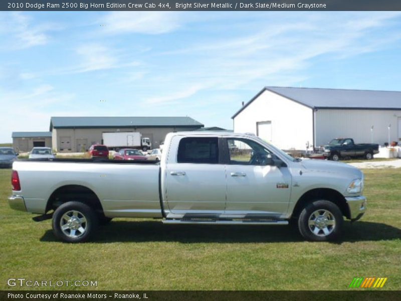 Bright Silver Metallic / Dark Slate/Medium Graystone 2010 Dodge Ram 2500 Big Horn Edition Crew Cab 4x4