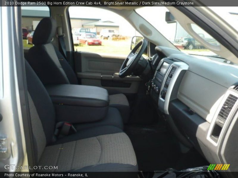 Bright Silver Metallic / Dark Slate/Medium Graystone 2010 Dodge Ram 2500 Big Horn Edition Crew Cab 4x4
