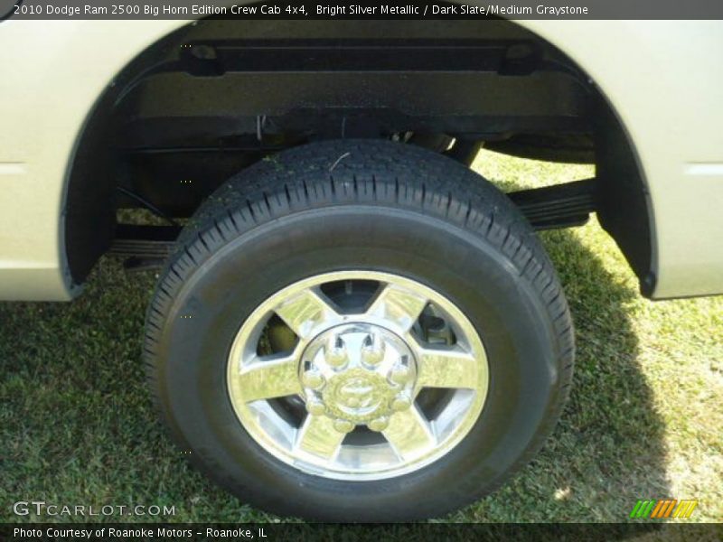 Bright Silver Metallic / Dark Slate/Medium Graystone 2010 Dodge Ram 2500 Big Horn Edition Crew Cab 4x4