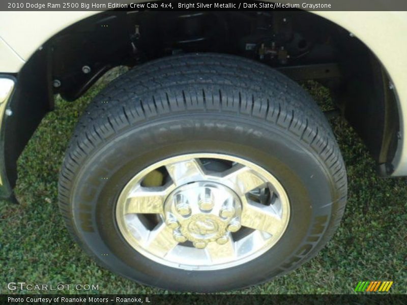 Bright Silver Metallic / Dark Slate/Medium Graystone 2010 Dodge Ram 2500 Big Horn Edition Crew Cab 4x4