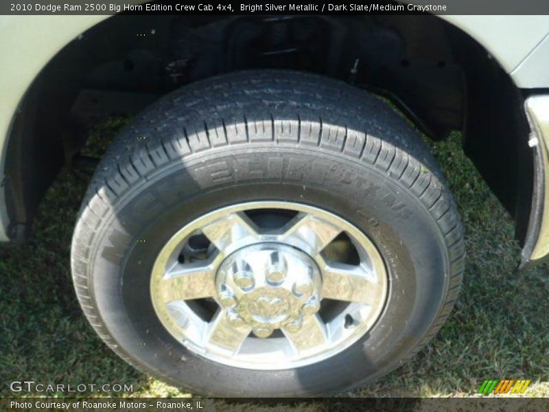 Bright Silver Metallic / Dark Slate/Medium Graystone 2010 Dodge Ram 2500 Big Horn Edition Crew Cab 4x4