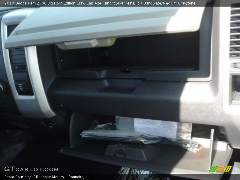 Bright Silver Metallic / Dark Slate/Medium Graystone 2010 Dodge Ram 2500 Big Horn Edition Crew Cab 4x4
