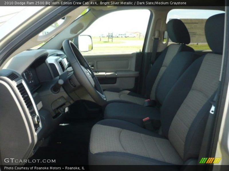 Bright Silver Metallic / Dark Slate/Medium Graystone 2010 Dodge Ram 2500 Big Horn Edition Crew Cab 4x4
