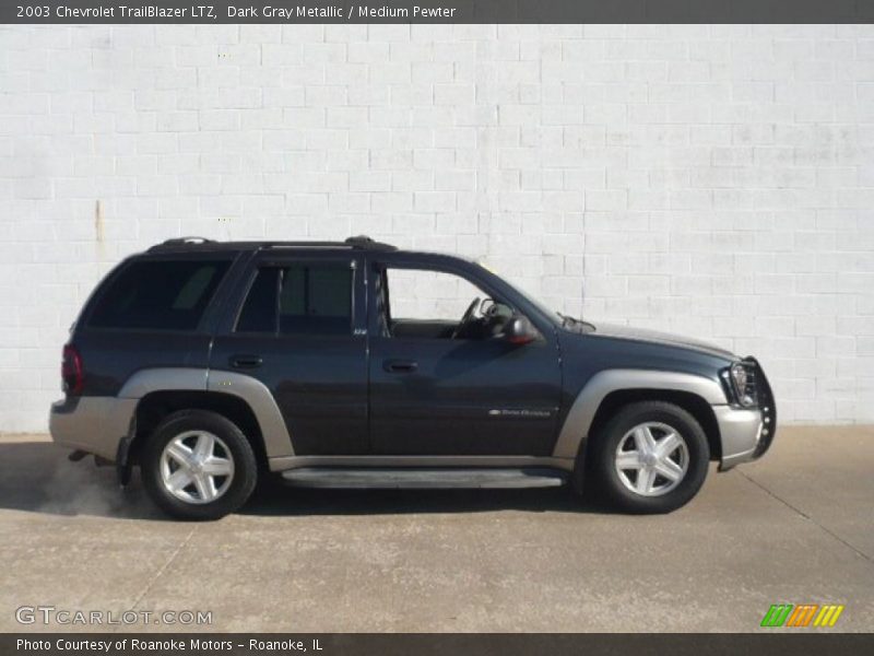 Dark Gray Metallic / Medium Pewter 2003 Chevrolet TrailBlazer LTZ