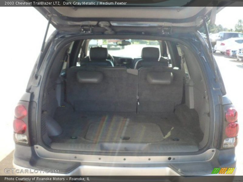 Dark Gray Metallic / Medium Pewter 2003 Chevrolet TrailBlazer LTZ
