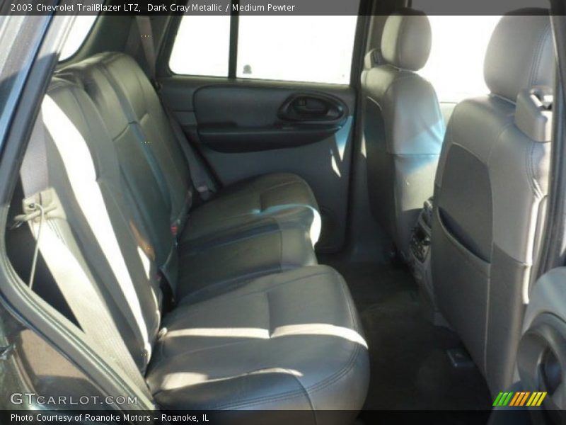 Dark Gray Metallic / Medium Pewter 2003 Chevrolet TrailBlazer LTZ