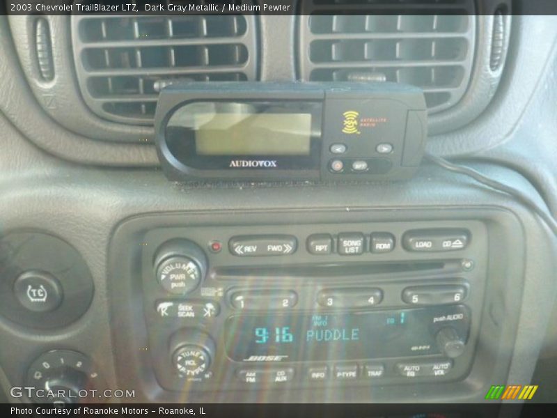 Dark Gray Metallic / Medium Pewter 2003 Chevrolet TrailBlazer LTZ