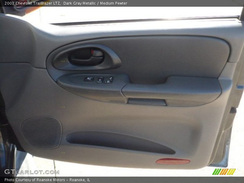 Dark Gray Metallic / Medium Pewter 2003 Chevrolet TrailBlazer LTZ