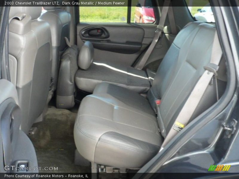 Dark Gray Metallic / Medium Pewter 2003 Chevrolet TrailBlazer LTZ