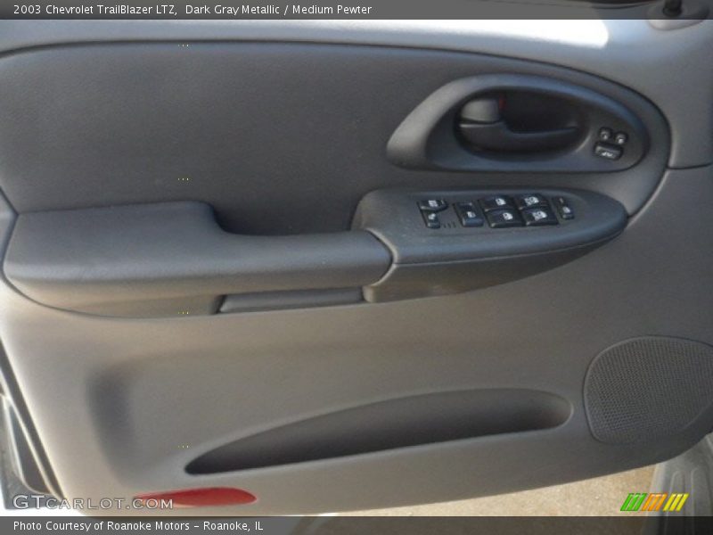 Dark Gray Metallic / Medium Pewter 2003 Chevrolet TrailBlazer LTZ
