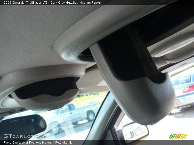 Dark Gray Metallic / Medium Pewter 2003 Chevrolet TrailBlazer LTZ