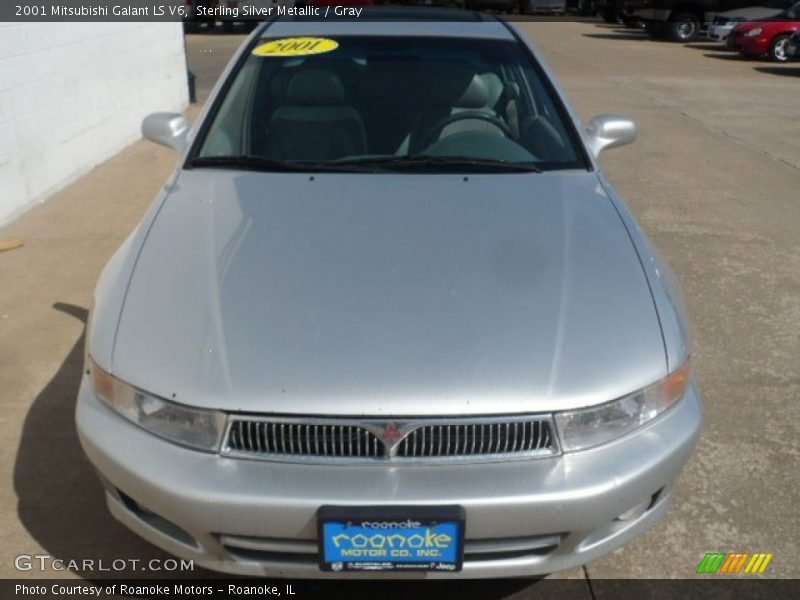 Sterling Silver Metallic / Gray 2001 Mitsubishi Galant LS V6