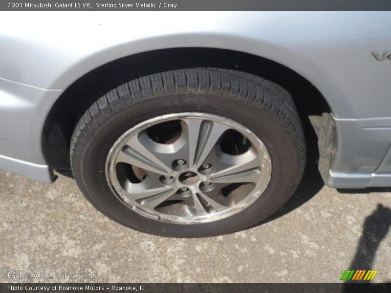 Sterling Silver Metallic / Gray 2001 Mitsubishi Galant LS V6