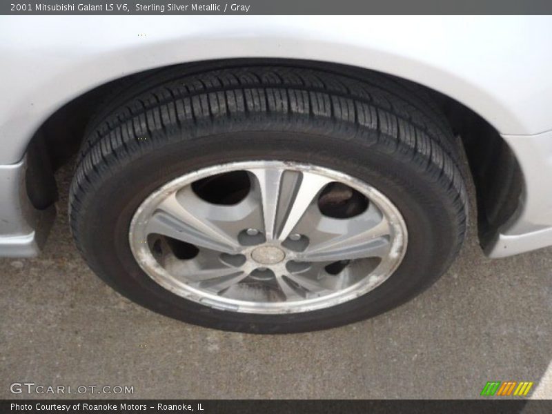 Sterling Silver Metallic / Gray 2001 Mitsubishi Galant LS V6