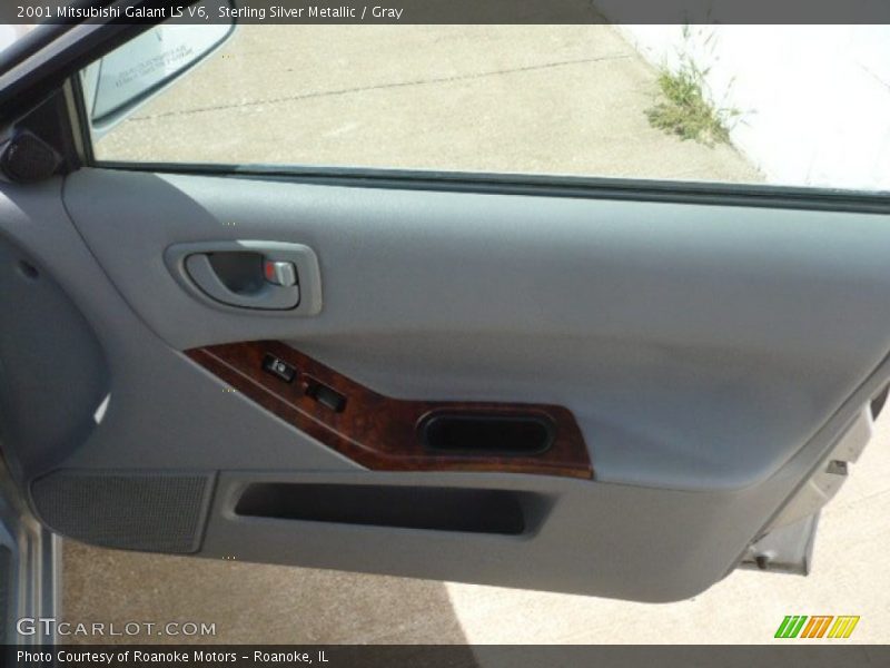 Sterling Silver Metallic / Gray 2001 Mitsubishi Galant LS V6