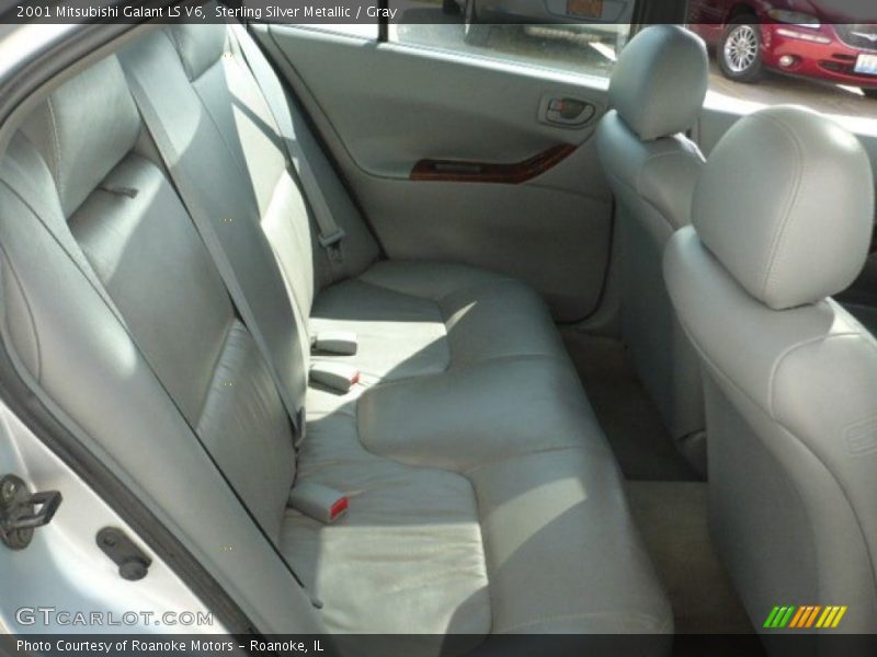 Sterling Silver Metallic / Gray 2001 Mitsubishi Galant LS V6