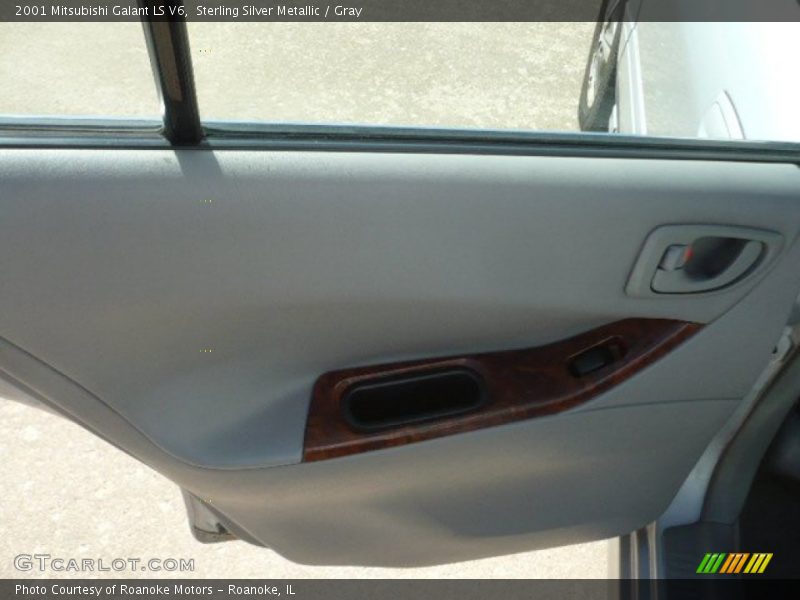 Sterling Silver Metallic / Gray 2001 Mitsubishi Galant LS V6