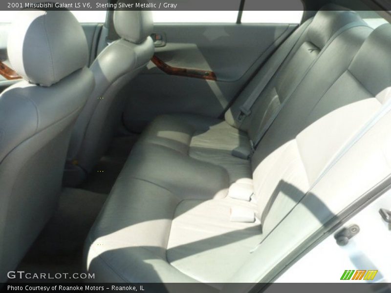 Sterling Silver Metallic / Gray 2001 Mitsubishi Galant LS V6