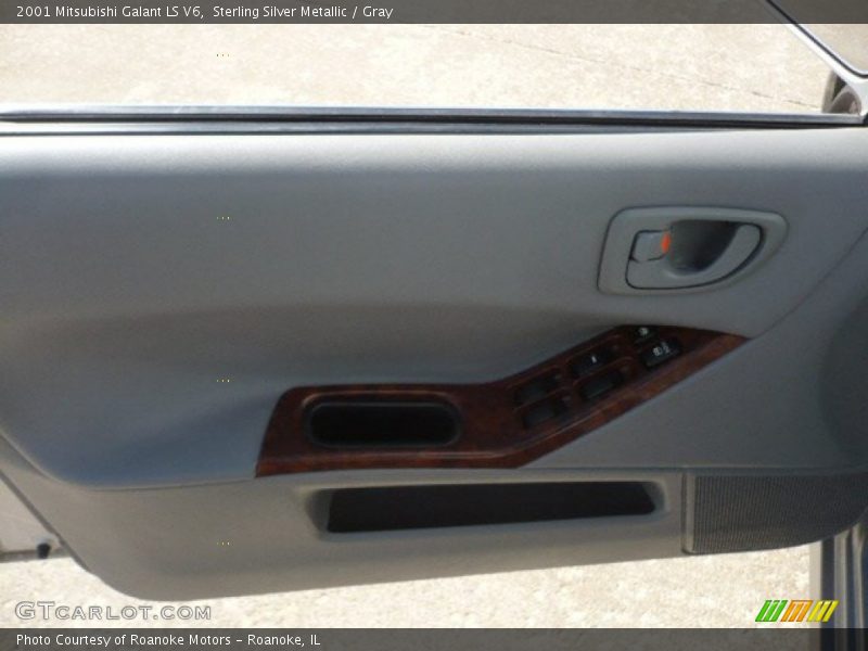 Sterling Silver Metallic / Gray 2001 Mitsubishi Galant LS V6