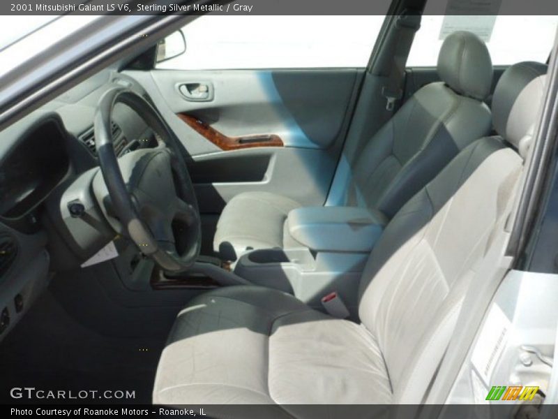 Sterling Silver Metallic / Gray 2001 Mitsubishi Galant LS V6