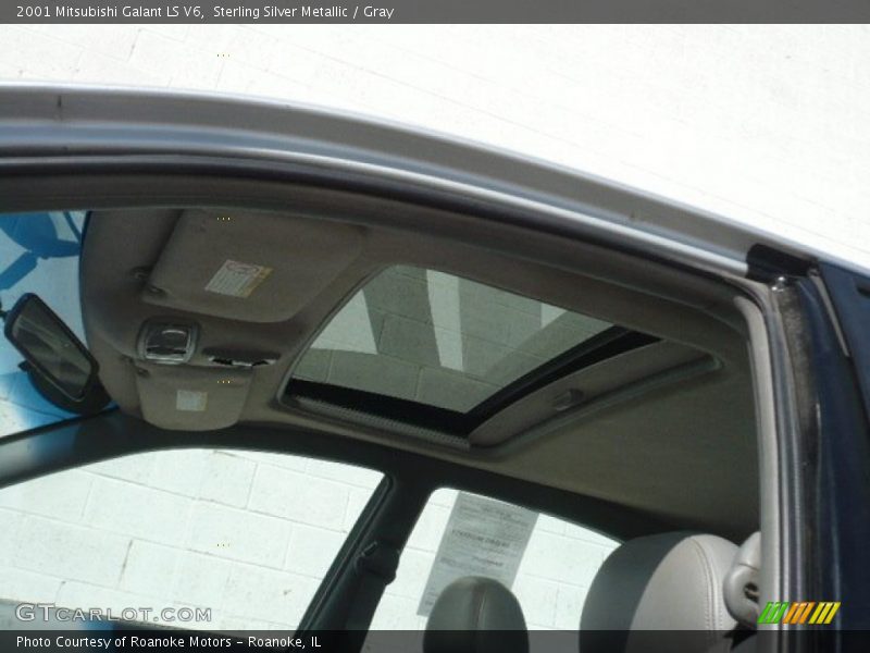 Sterling Silver Metallic / Gray 2001 Mitsubishi Galant LS V6