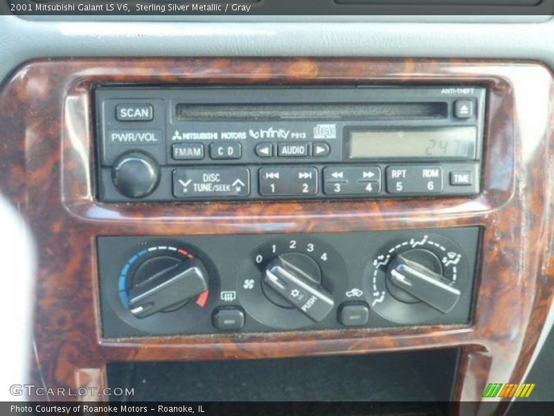 Sterling Silver Metallic / Gray 2001 Mitsubishi Galant LS V6