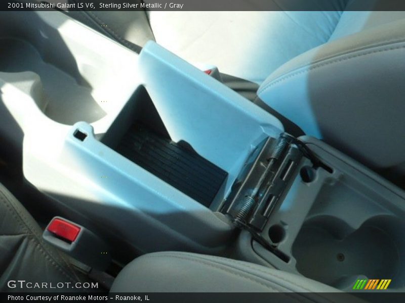 Sterling Silver Metallic / Gray 2001 Mitsubishi Galant LS V6