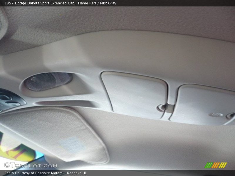 Flame Red / Mist Gray 1997 Dodge Dakota Sport Extended Cab