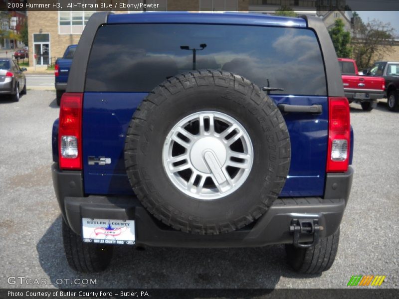 All-Terrain Blue / Ebony/Pewter 2009 Hummer H3