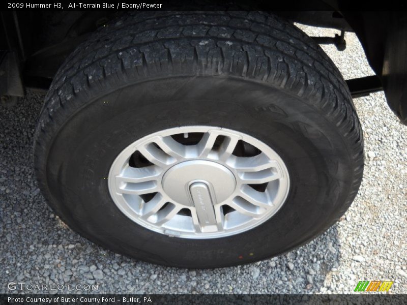 All-Terrain Blue / Ebony/Pewter 2009 Hummer H3