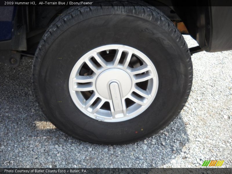 All-Terrain Blue / Ebony/Pewter 2009 Hummer H3