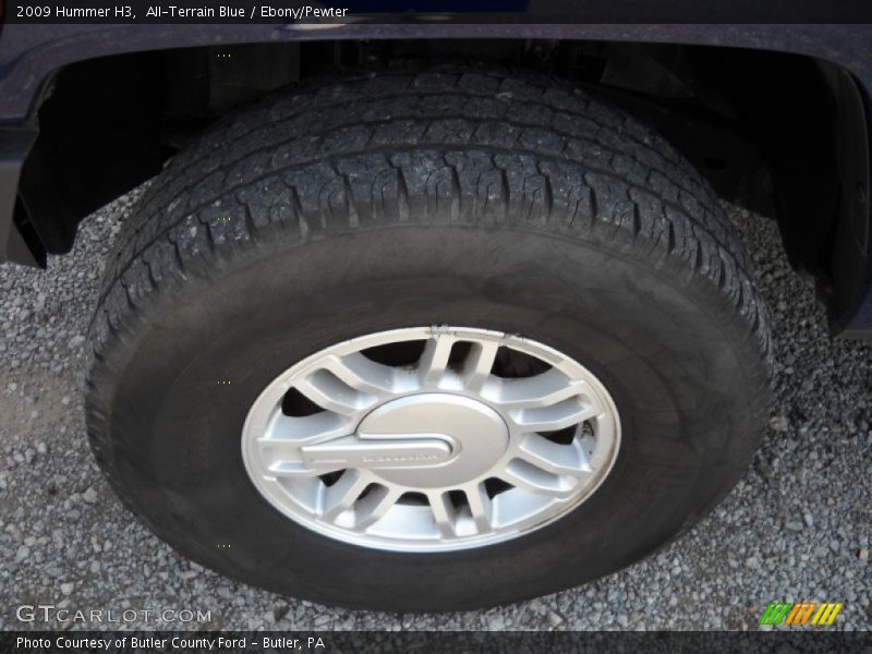 All-Terrain Blue / Ebony/Pewter 2009 Hummer H3