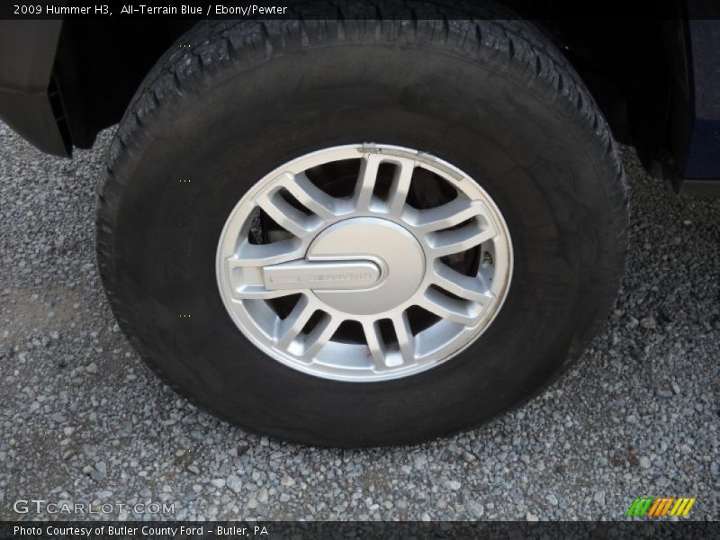 All-Terrain Blue / Ebony/Pewter 2009 Hummer H3