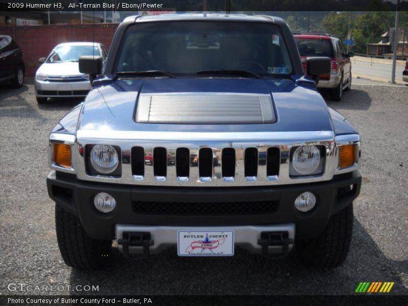 All-Terrain Blue / Ebony/Pewter 2009 Hummer H3