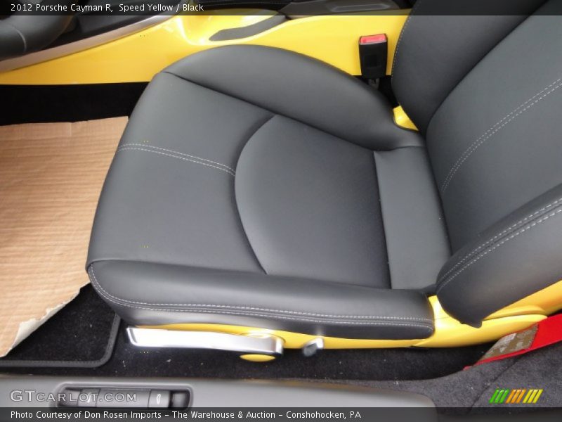  2012 Cayman R Black Interior