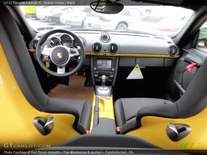Dashboard of 2012 Cayman R