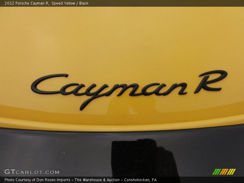  2012 Cayman R Logo
