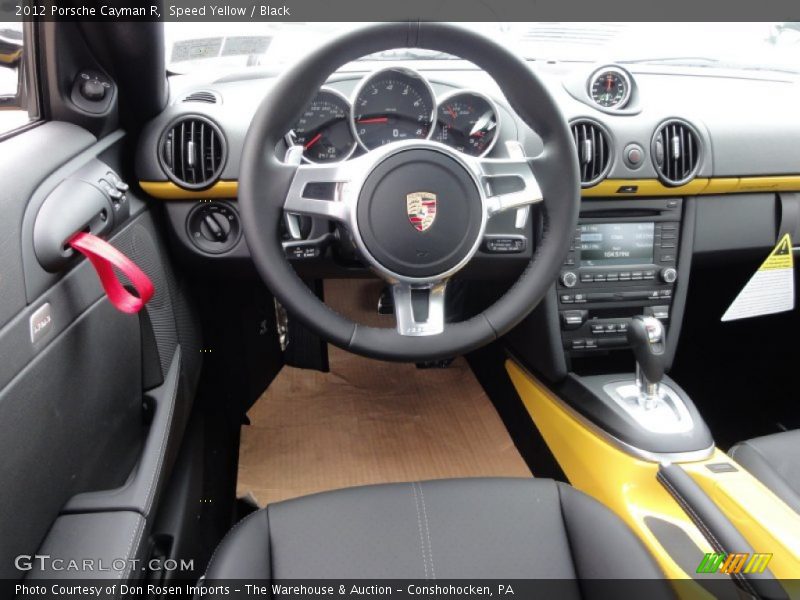 Dashboard of 2012 Cayman R
