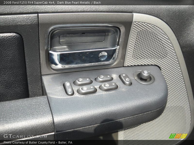 Dark Blue Pearl Metallic / Black 2008 Ford F150 FX4 SuperCab 4x4