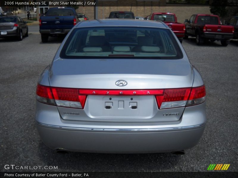 Bright Silver Metallic / Gray 2006 Hyundai Azera SE