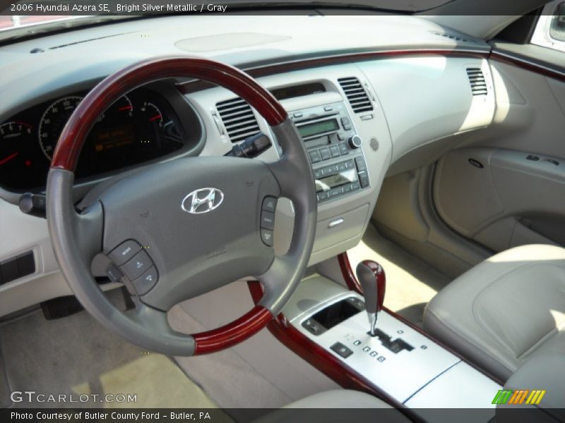 Bright Silver Metallic / Gray 2006 Hyundai Azera SE