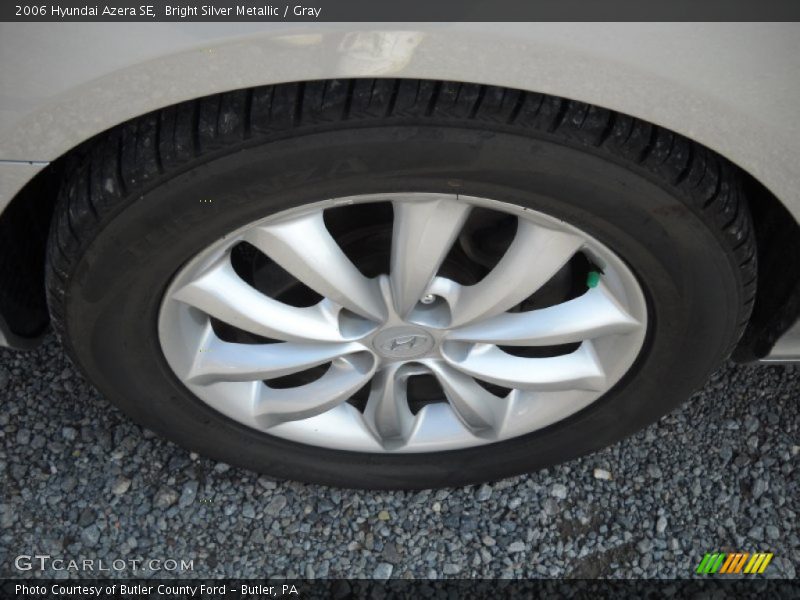 Bright Silver Metallic / Gray 2006 Hyundai Azera SE