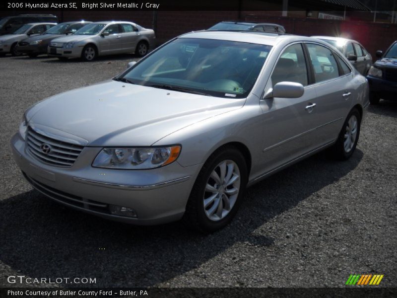 Bright Silver Metallic / Gray 2006 Hyundai Azera SE