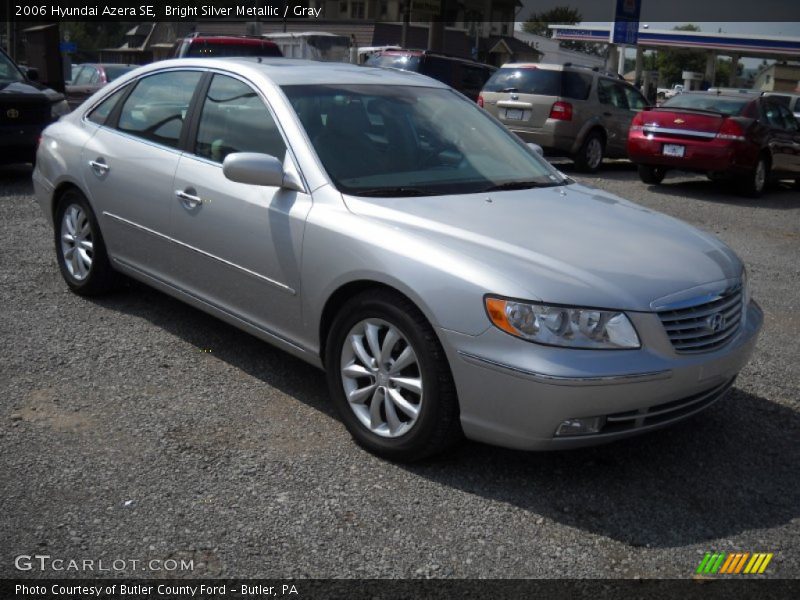 Bright Silver Metallic / Gray 2006 Hyundai Azera SE