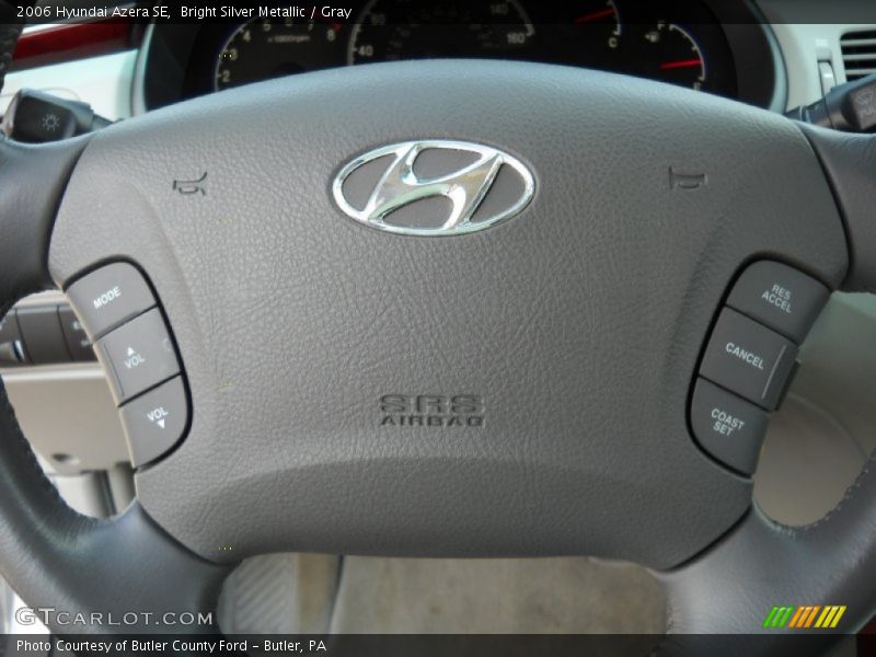 Bright Silver Metallic / Gray 2006 Hyundai Azera SE