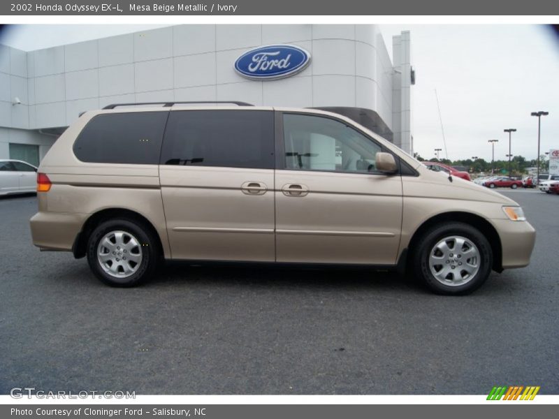  2002 Odyssey EX-L Mesa Beige Metallic
