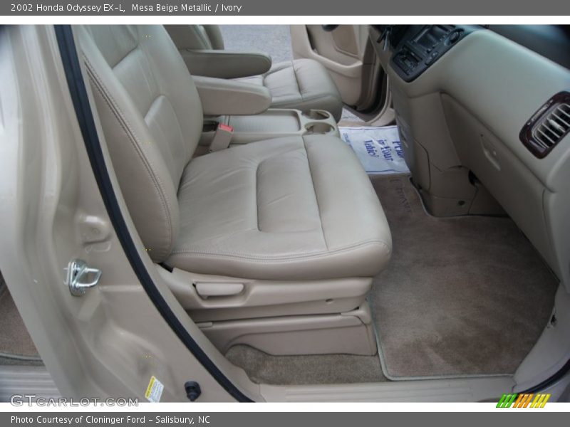  2002 Odyssey EX-L Ivory Interior