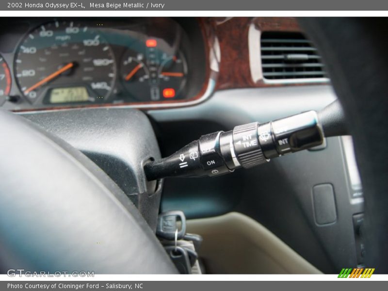 Controls of 2002 Odyssey EX-L