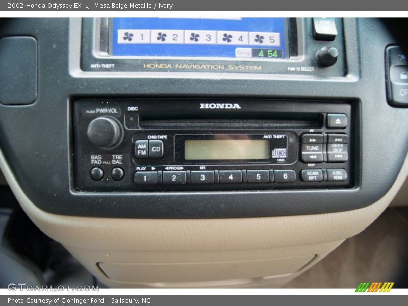 Audio System of 2002 Odyssey EX-L